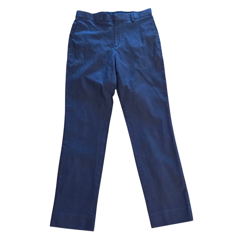 Stylish Navy Banana Republic Men's Slim Fit Slacks 30x32